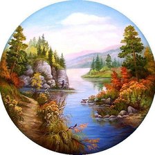 Схема вышивки «Природа»