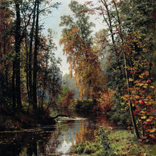 Парк в Павловске, 1889. Иван Шишкин