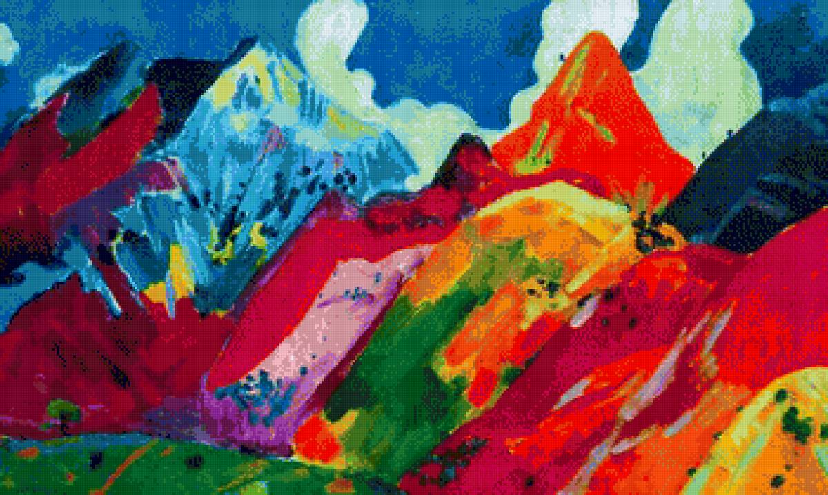 Минас Аветисян - горы - предпросмотр