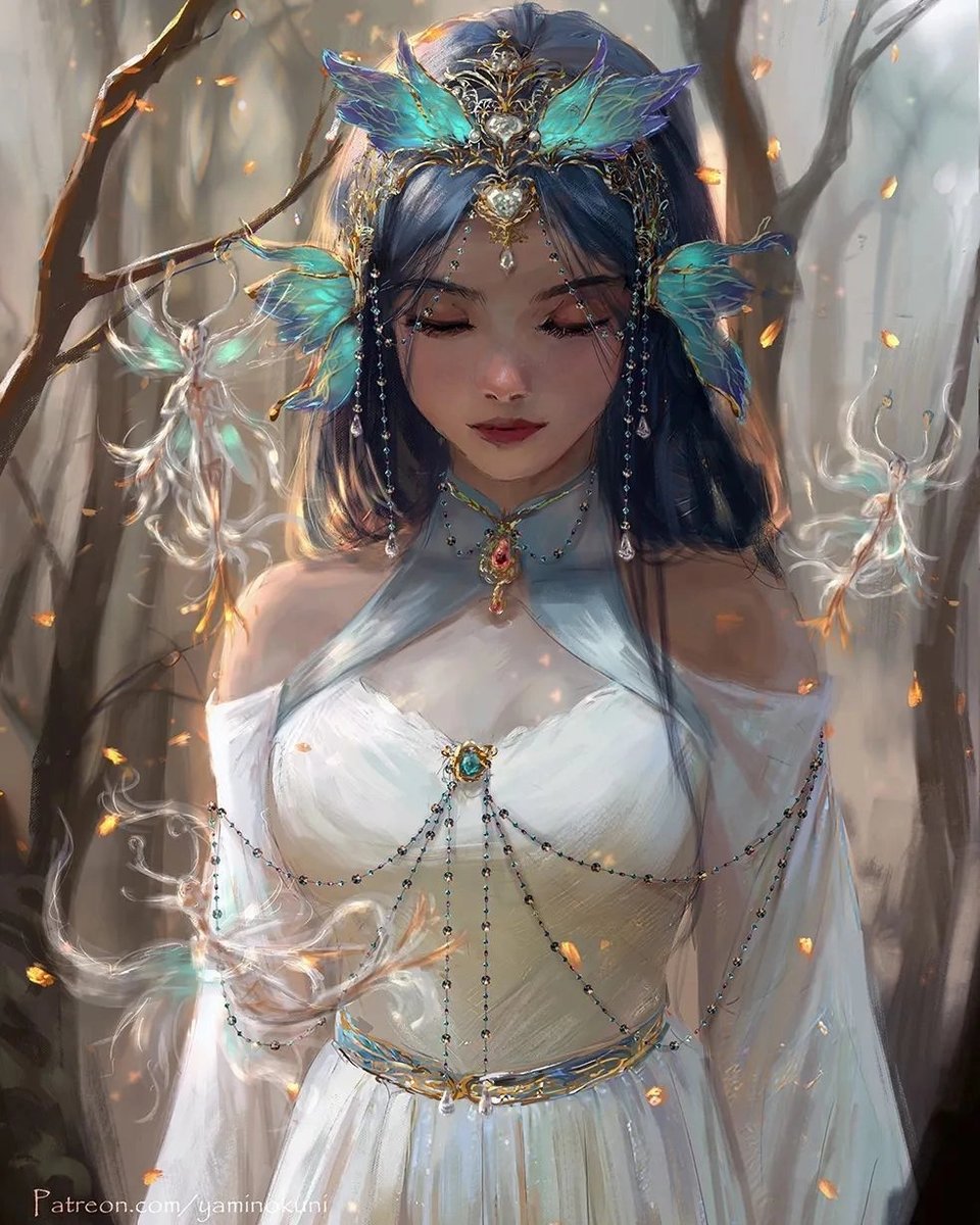 Фэнтэзи девушка - оригинал