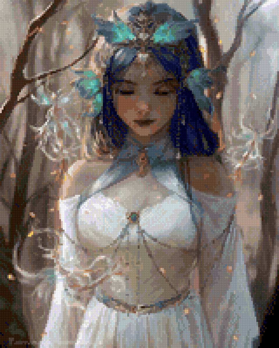 Фэнтэзи девушка - предпросмотр