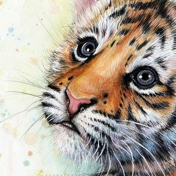 Грусть - дикий зверь, тигр - оригинал