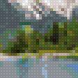 Предпросмотр схемы вышивки «Озеро в горах» (№2639932)