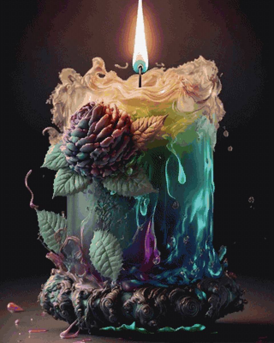 Свеча. - пнк, свеча - предпросмотр