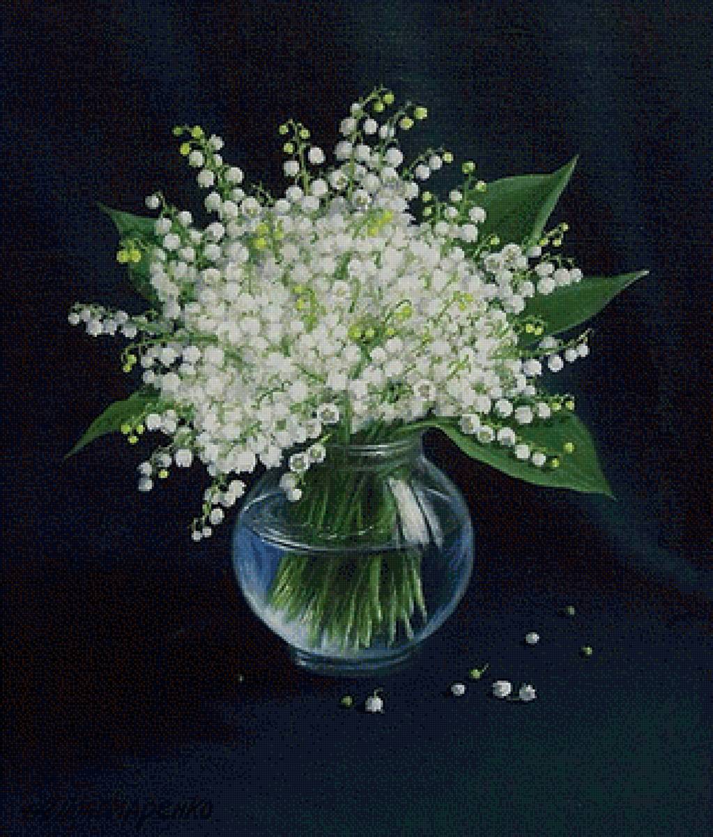 Букет ландышей - ландыши - предпросмотр