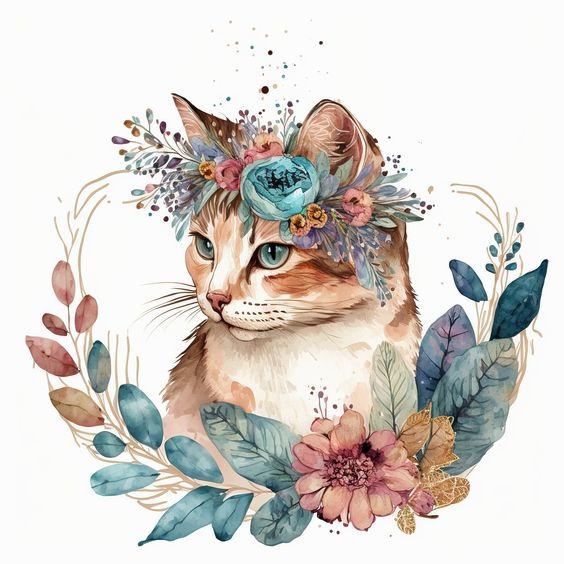 Киса - рисунок, кошка - оригинал