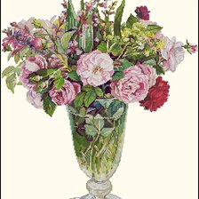 Схема вышивки «Fujico RoseHerb»