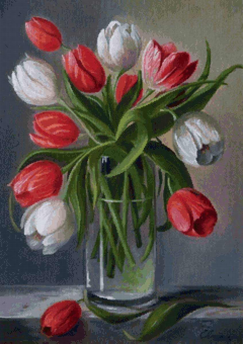 Тюльпаны - цветы - предпросмотр