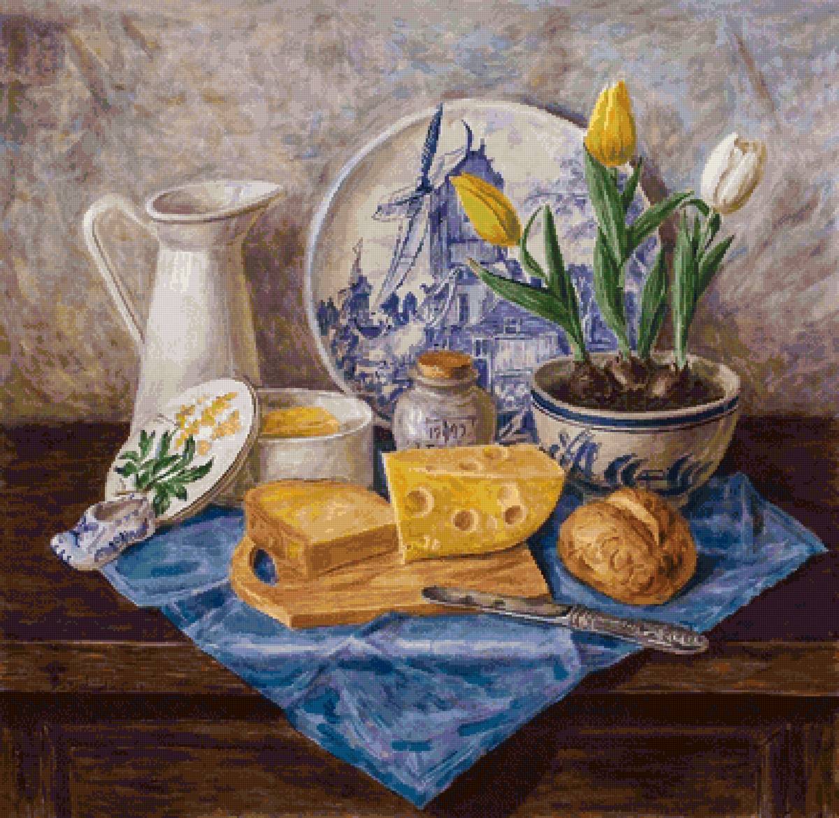 Голландский завтрак - натюрморт - предпросмотр
