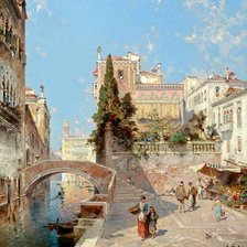 Схема вышивки «Венеция»