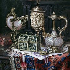 Схема вышивки «Серебро»