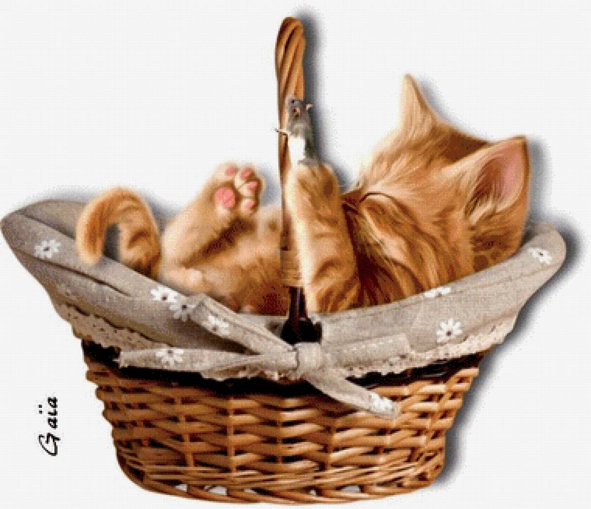 ,, тихий час,, - мышь, кот - предпросмотр