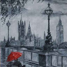 Дождь в Париже