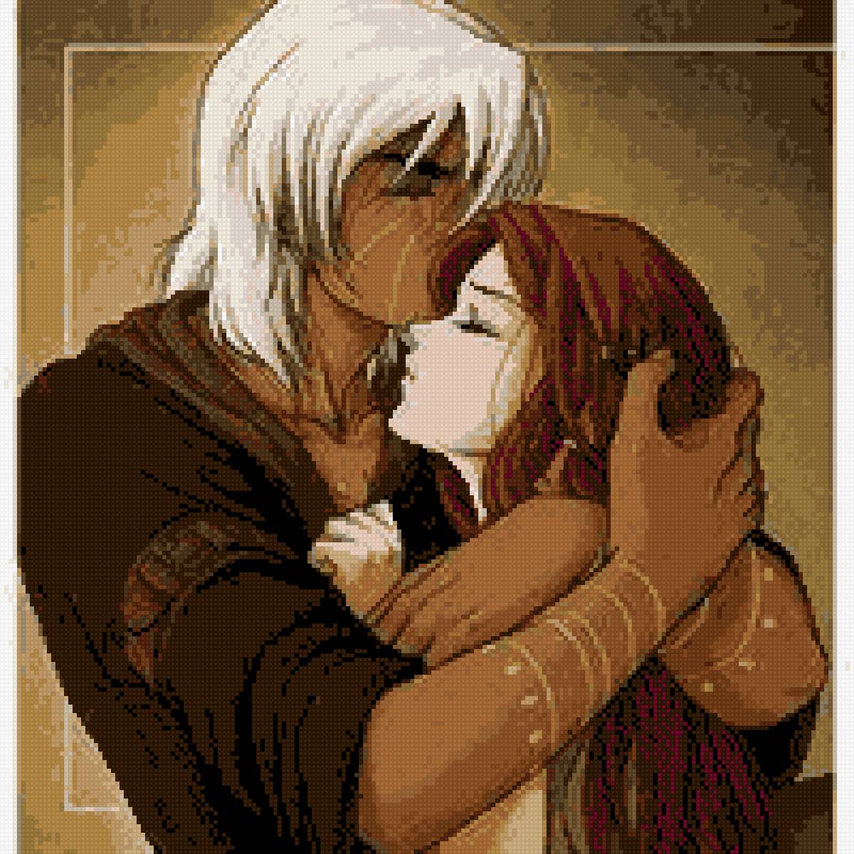 Пара - объятия, пара, влюбленные - предпросмотр