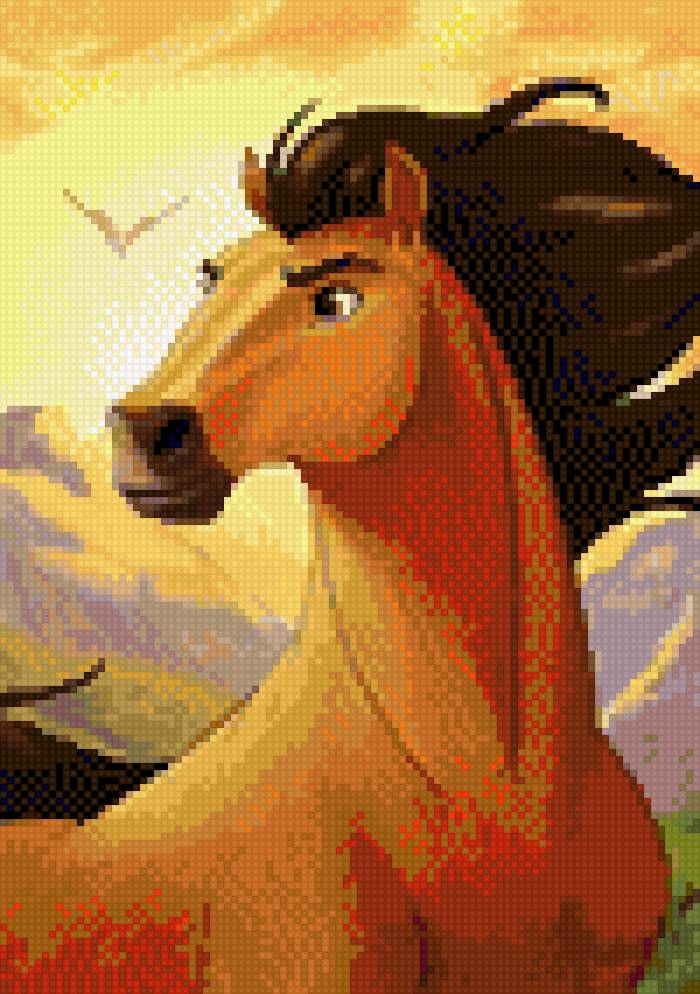 Спирит - лошадь, спирит - предпросмотр