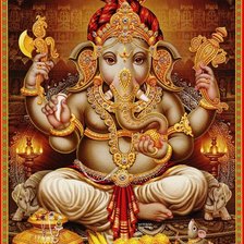 Схема вышивки «Ганеша»