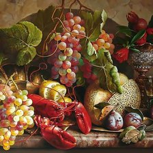 Схема вышивки «осеннее изобилие»