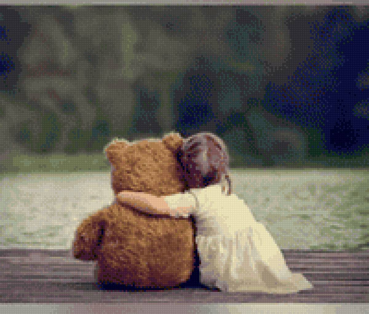 Нежные объятия - нежность, ребенок, объятия - предпросмотр