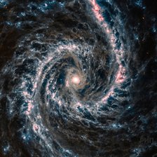 Схема вышивки «космос»