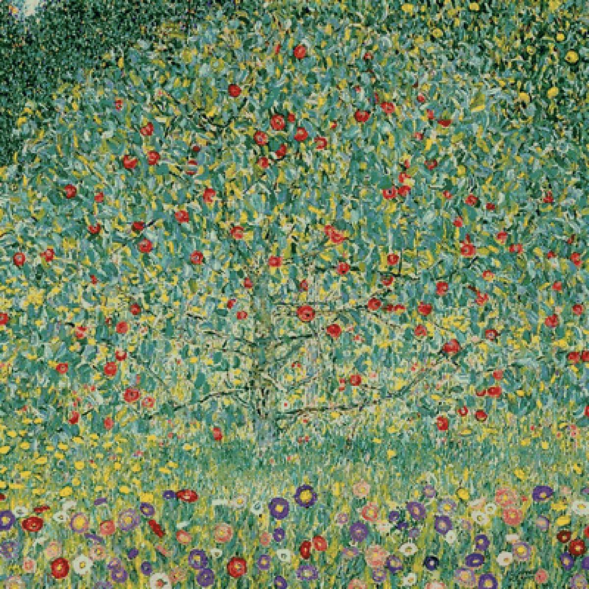 Климт Рай - яблоко цветы свет - предпросмотр