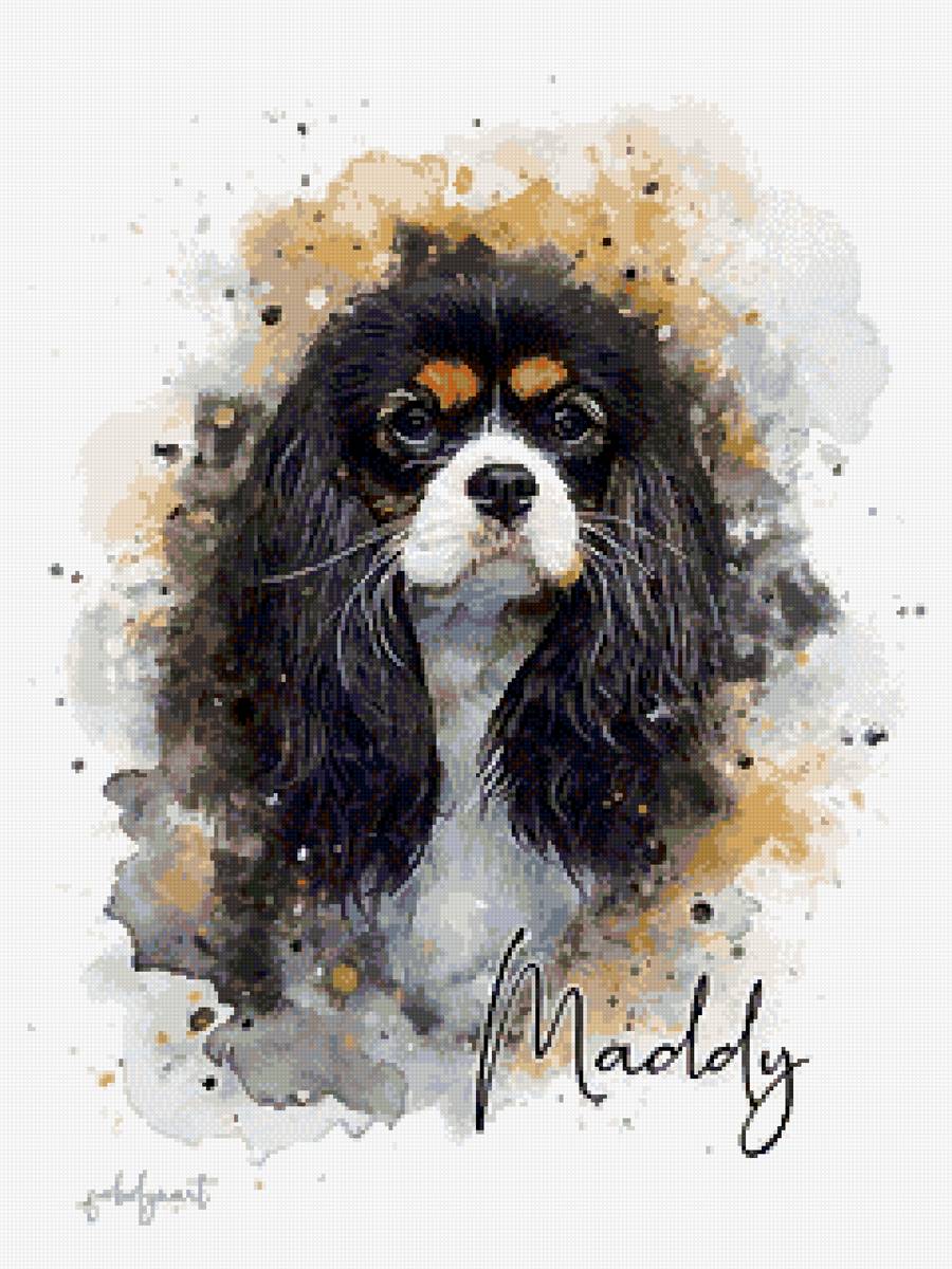 Watercolor Pet - собака, рисунок, акварель - предпросмотр