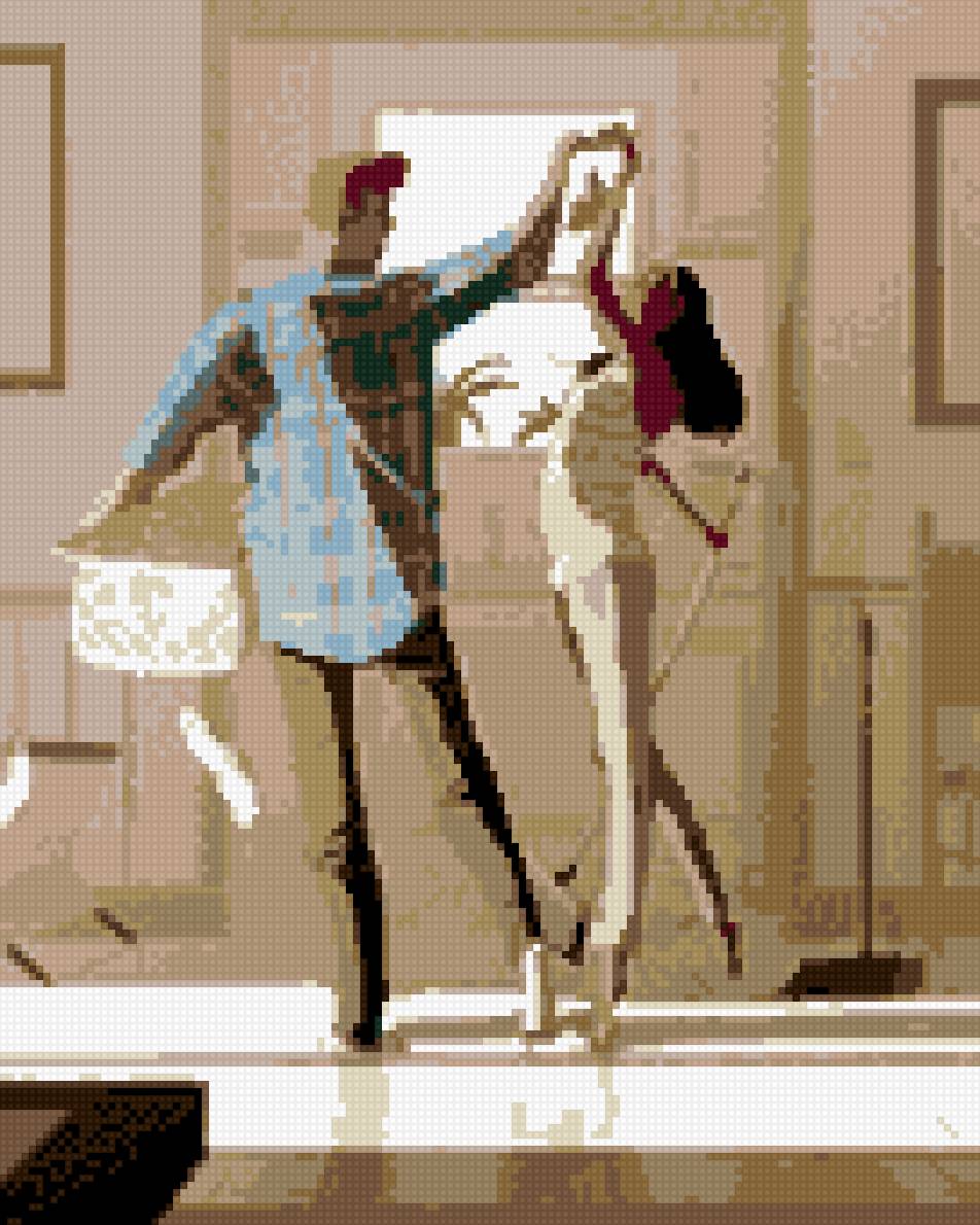 Танец дома - дом, супруги, танец - предпросмотр