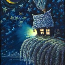 Схема вышивки «На краю земли.»