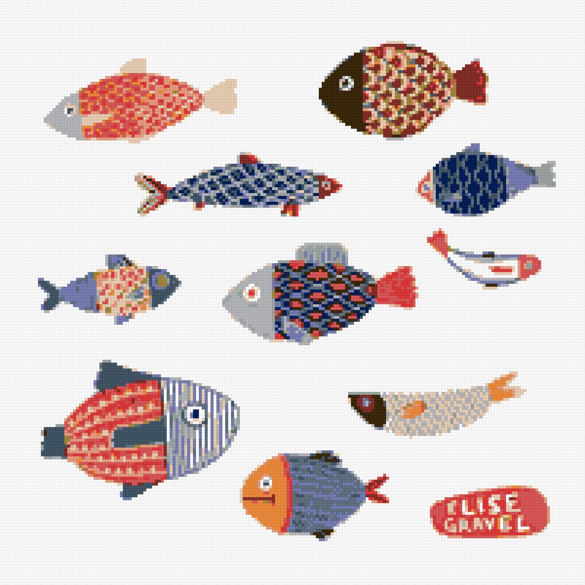 Рыбки - природа, рыбки - предпросмотр