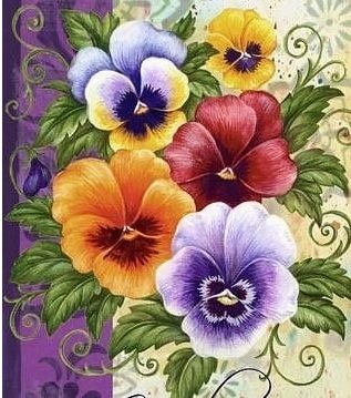 анютки - оригинал