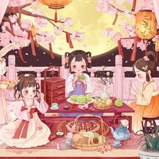 Схема вышивки «Cổ trang»