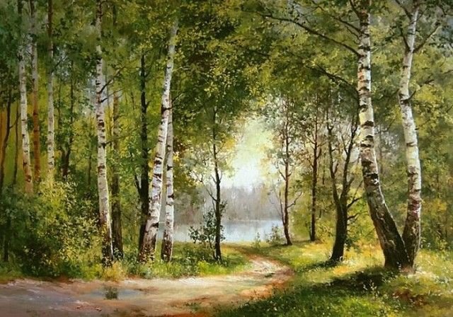 Летний лес - летний лес - оригинал