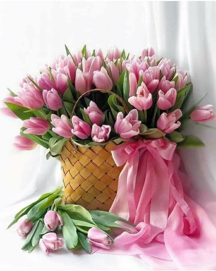 Букет тюльпанов - тюльпаны, цветы, букет - оригинал