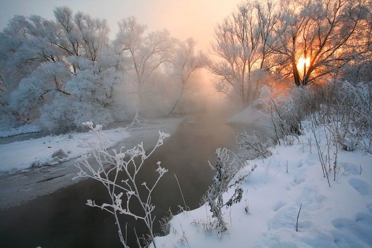 Зима - зима, пейзаж - оригинал