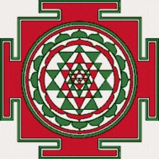 Схема вышивки «янтра»
