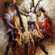 Схема вышивки «Джаз»