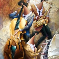 Схема вышивки «Джаз»