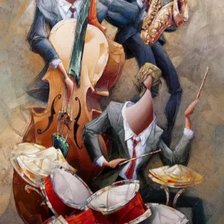 Схема вышивки «Джаз»