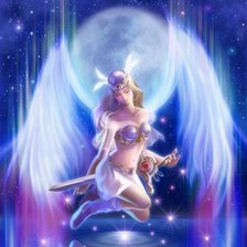 Схема вышивки «Водолей»