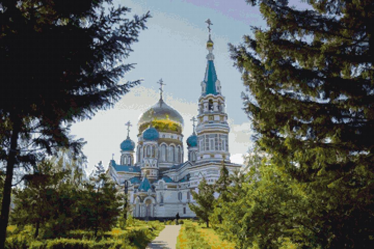 Успенский  Кафедральный собор, г. Омск - храм - предпросмотр