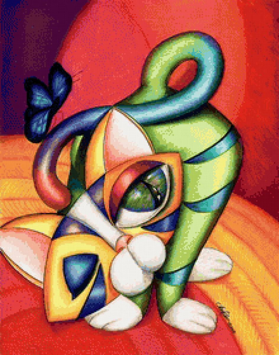 котенок - арт - предпросмотр