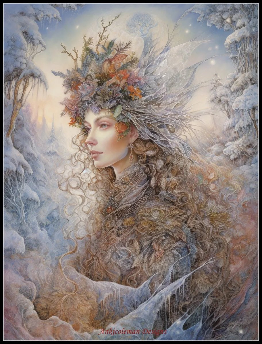 Зима - картина. - оригинал