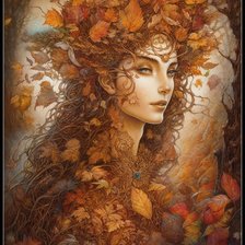 Схема вышивки «Осень»