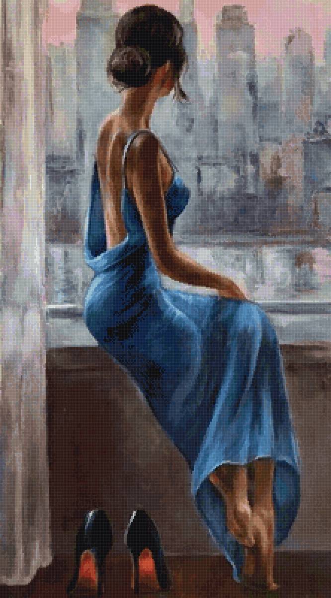 люди - город, одиночество, пнк, женщина - предпросмотр