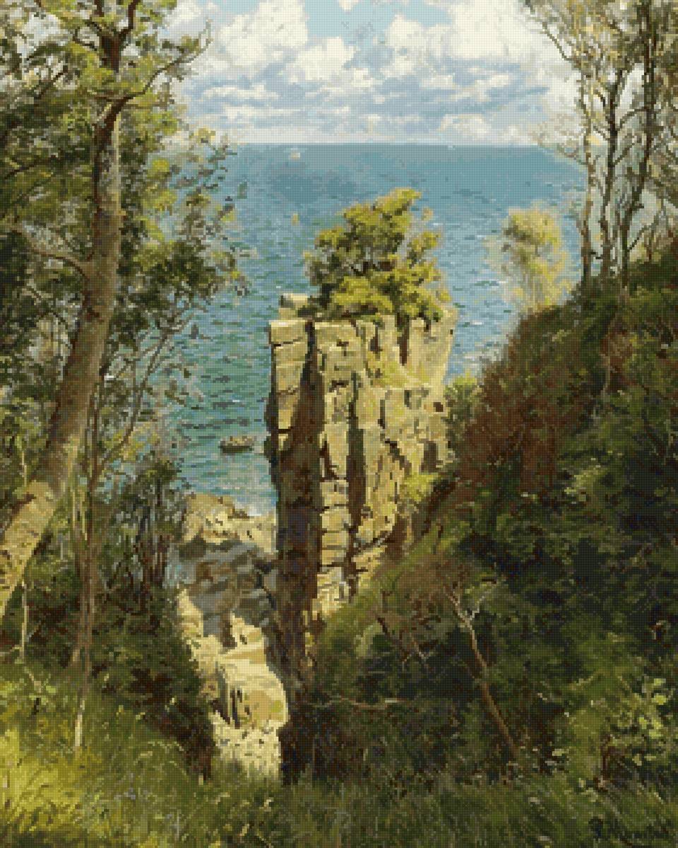 Скала - море, скалы, берег - предпросмотр