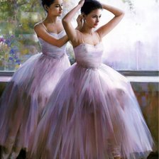 Схема вышивки «Балерины»