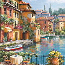 Схема вышивки «ITALIA»