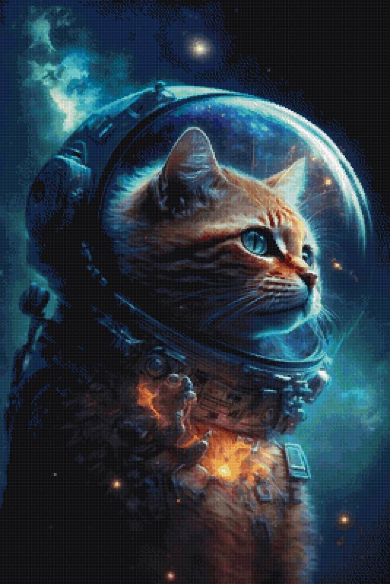 Фэнтези. - кот, космос, пнк - предпросмотр