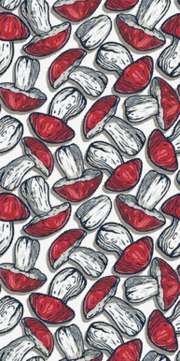 подушка грибы - предпросмотр