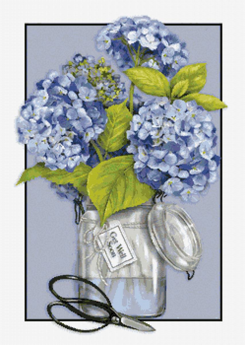 Рисунок с цветами - цветы, рисунок, акварель - предпросмотр