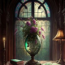 Схема вышивки «Вечер.»